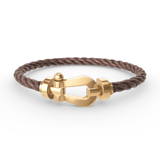 [Mystic Crown]FORCE LARGE HORSESHOE NO DIAMOND BRACELET GOLD