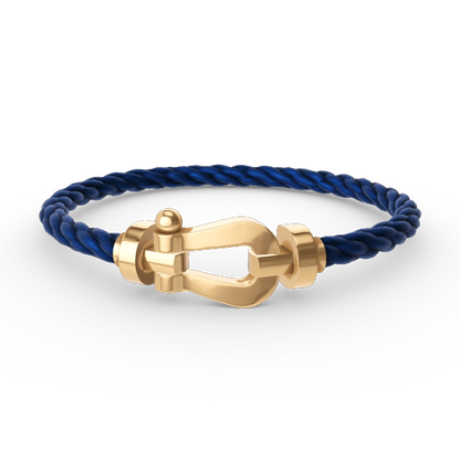 [Mystic Crown]FORCE LARGE HORSESHOE NO DIAMOND BRACELET GOLD