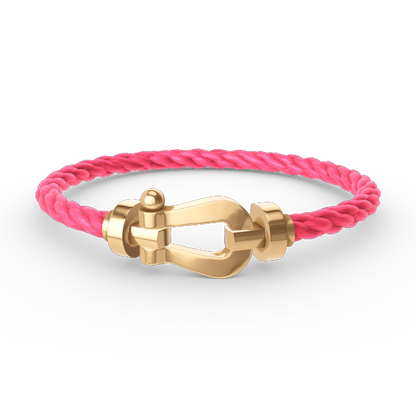 [Mystic Crown]FORCE LARGE HORSESHOE NO DIAMOND BRACELET GOLD