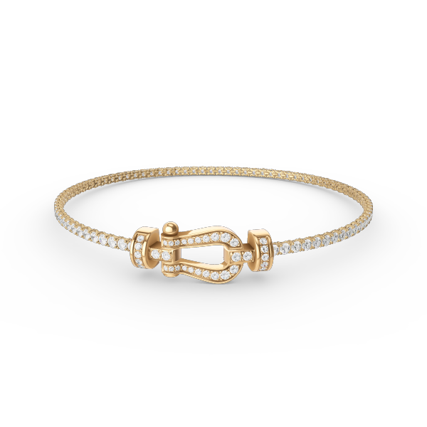 [Mystic Crown]FORCE  HORSESHOE  DIAMOND TENNIS BRACELET