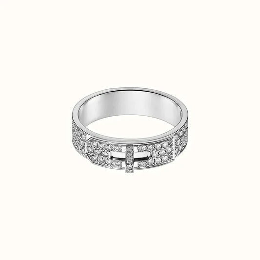 [Mystic Crown]KELLY SILVER DIAMOND RING