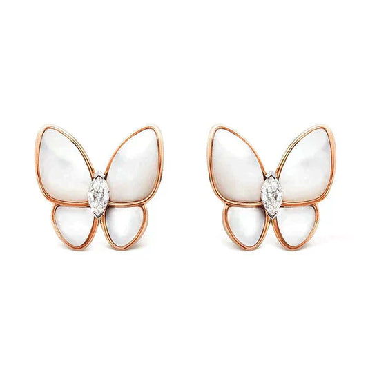 [Mystic Crown]BUTTERFLY MOP DIAMOND EARRINGS