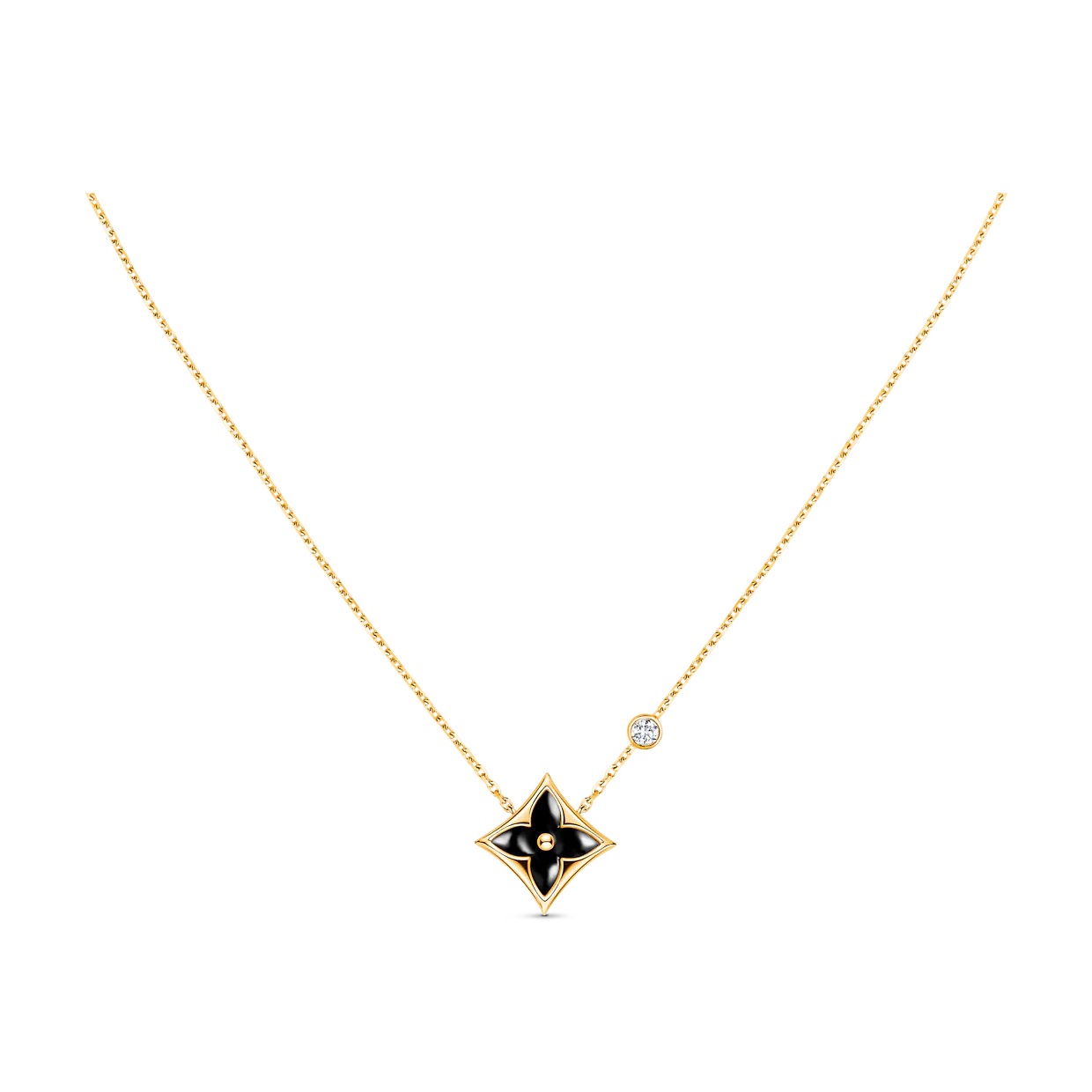 [Mystic Crown]STAR BLACK MOP NECKLACE
