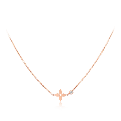 [Mystic Crown]BLOSSOM PENDANT PINK GOLD AND DIAMOND