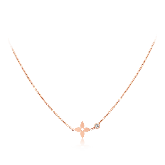 [Mystic Crown]BLOSSOM PENDANT PINK GOLD AND DIAMOND