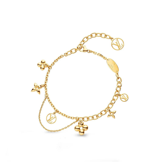 [Mystic Crown]BLOOMING PINK GOLD MOP BRACELET