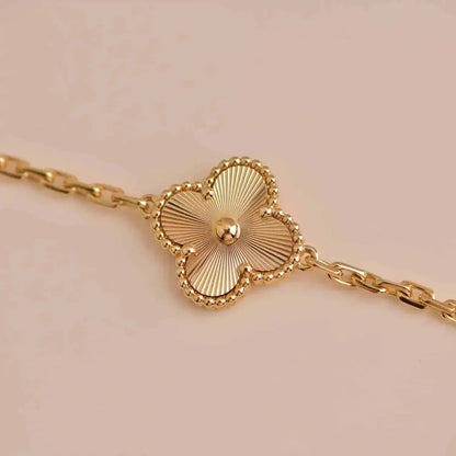 [Mystic Crown]CLOVER 5 FLOWERS LASER BRACELET
