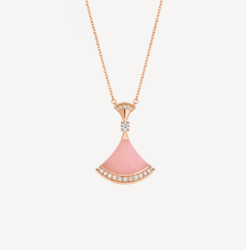 [Mystic Crown]DREAM NECKLACE PINK OPAL