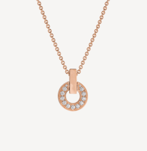 [Mystic Crown]GARI NECKLACE PINK GOLD DIAMOND