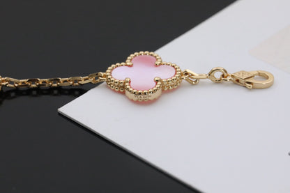 [Mystic Crown]CLOVER 5 PINK  FRITILLARY BRACELET