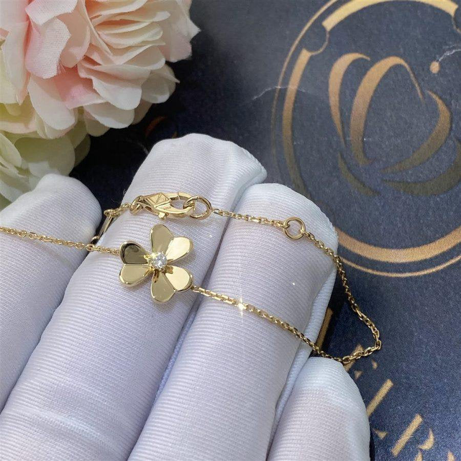 [Mystic Crown]FRIVOLE GOLD FLOWER BRACELET