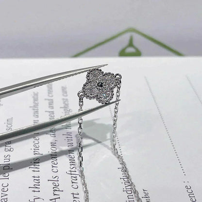 [Mystic Crown]CLOVER  SINGLE FLOWER BRACELET SILVER
