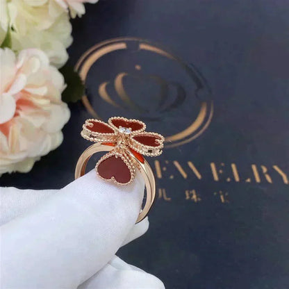 [Mystic Crown]SWEET CLOVER CARNELIAN RING