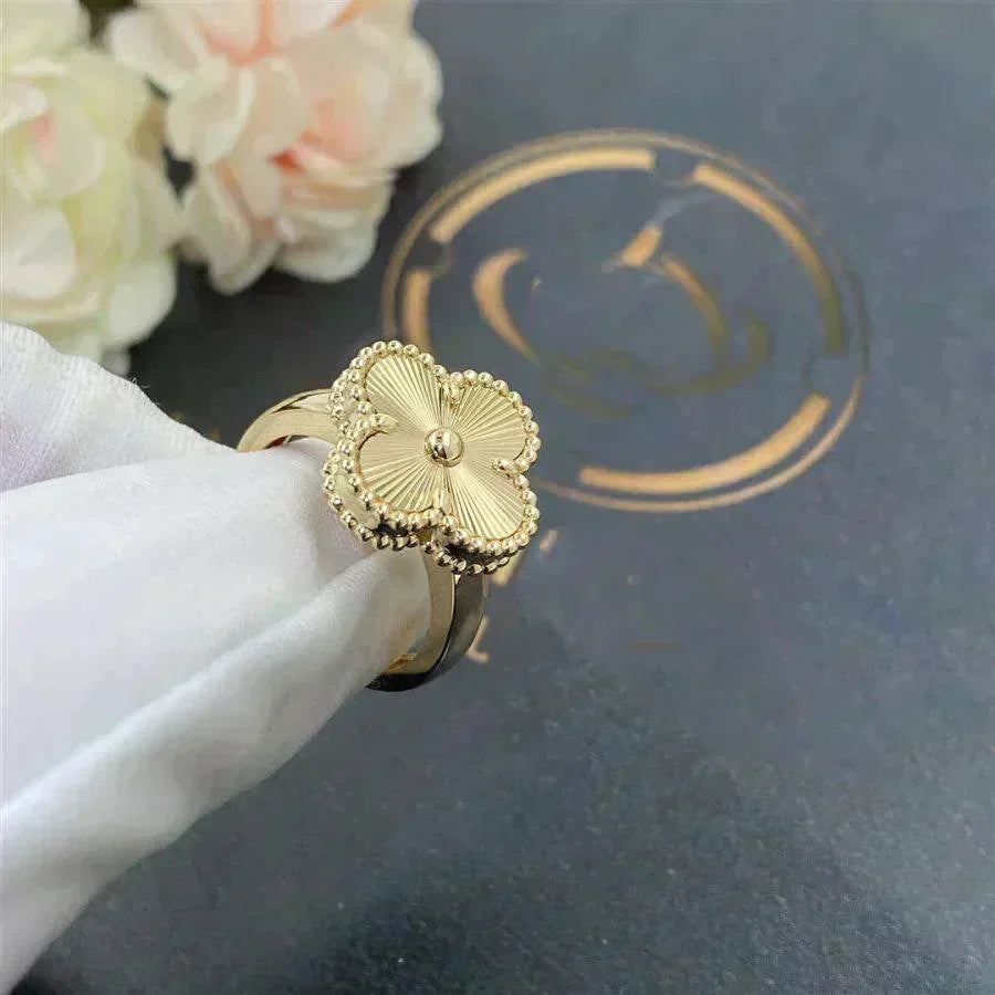 [Mystic Crown]CLOVER GOLD RING