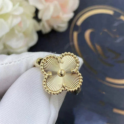 [Mystic Crown]CLOVER GOLD RING