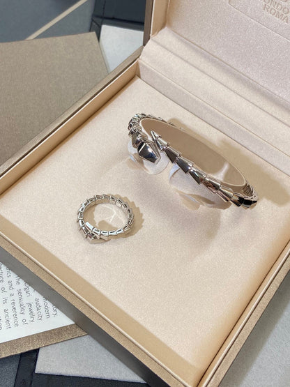 [Mystic Crown]SERPENTI VIPER SILVER BRACELET