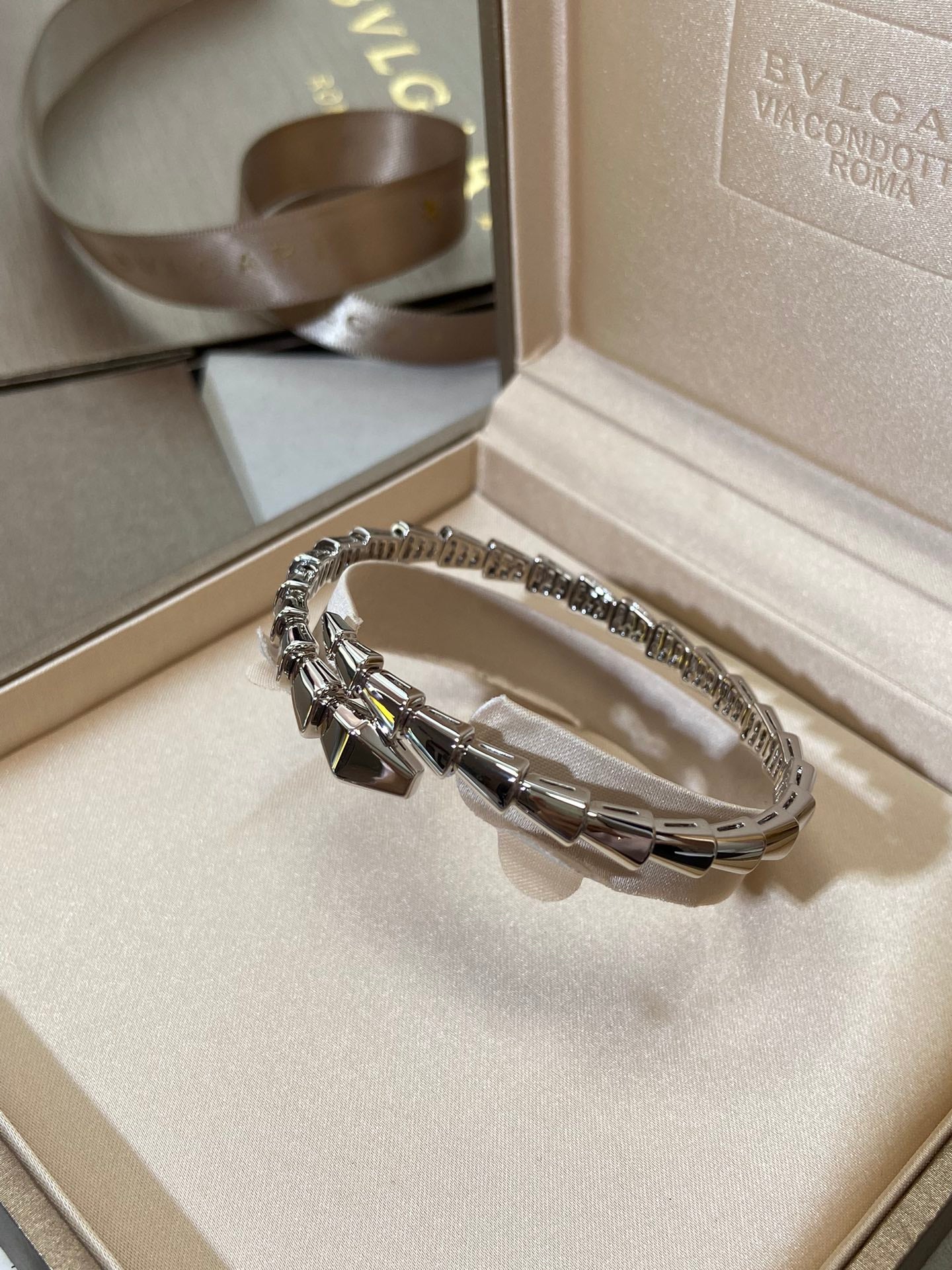 [Mystic Crown]SERPENTI VIPER SILVER BRACELET