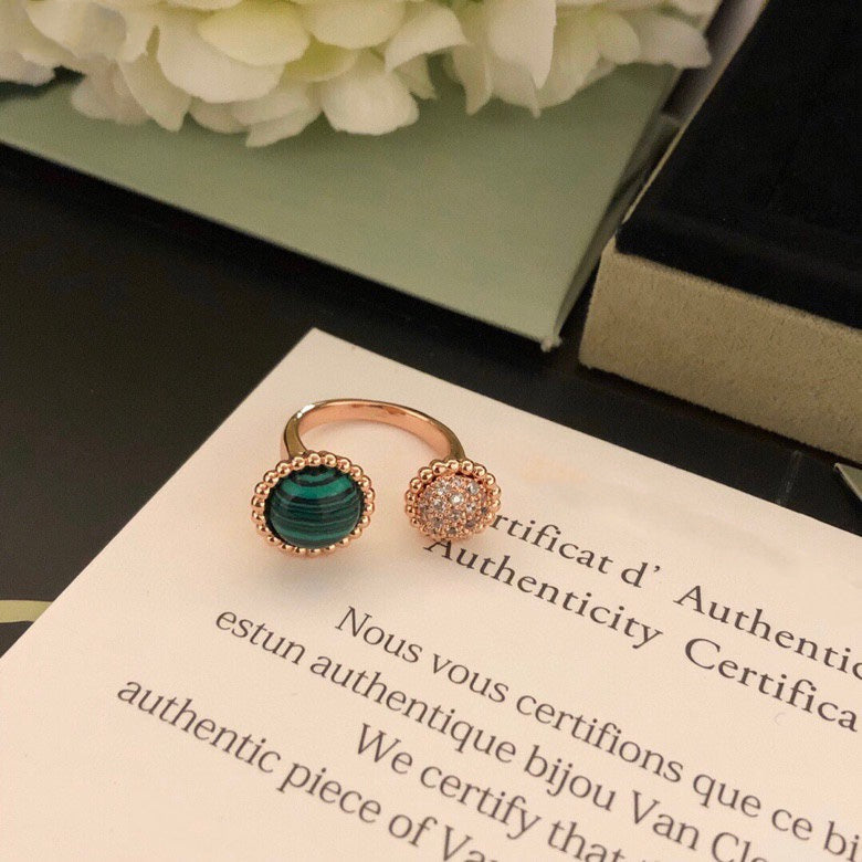 [Mystic Crown]PERLEE COULEURS DIAMOND ROSE GOLD BETWEEN THE FINGER RING