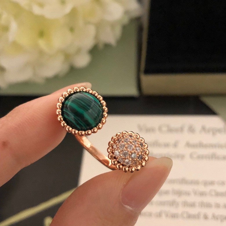 [Mystic Crown]PERLEE COULEURS DIAMOND ROSE GOLD BETWEEN THE FINGER RING