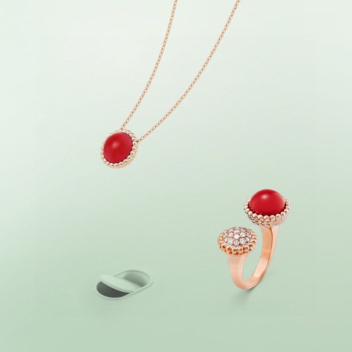 [Mystic Crown]PERLEE COULEURS DIAMOND ROSE GOLD BETWEEN THE FINGER RING