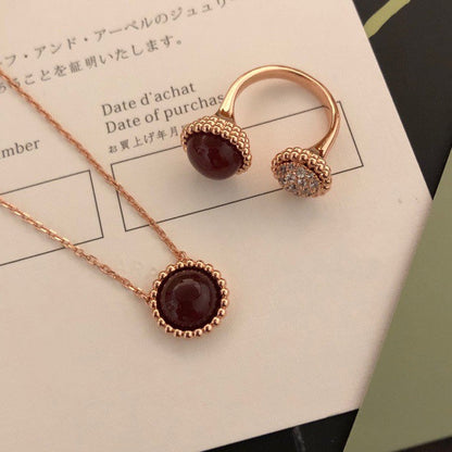 [Mystic Crown]PERLEE COULEURS DIAMOND ROSE GOLD BETWEEN THE FINGER RING