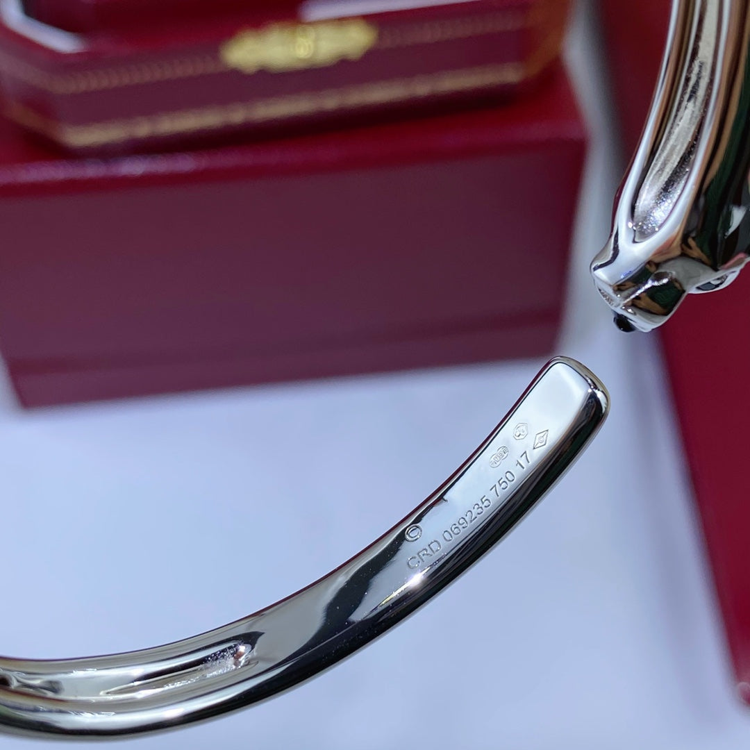 [Mystic Crown]PANTHERE SILVER OPEN BRACELET