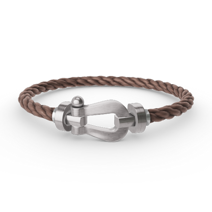 [Mystic Crown]FORCE LARGE HORSESHOE NO DIAMOND BRACELET SILVER