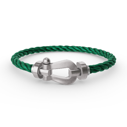 [Mystic Crown]FORCE LARGE HORSESHOE NO DIAMOND BRACELET SILVER