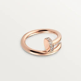 [Mystic Crown]JUSTE RING 2.65MM PINK GOLD DIAMOND